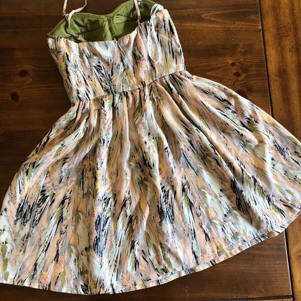 Watercolor bustier dress by Ladakh - Picture 3 of 3